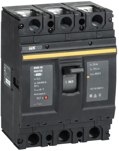 Выкл. авт. ВА88-40 3Р 800А 35кА MASTER IEK