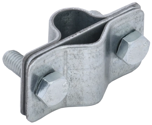 Зажим соед. паралл. пруток-стержень оц. сталь IEK