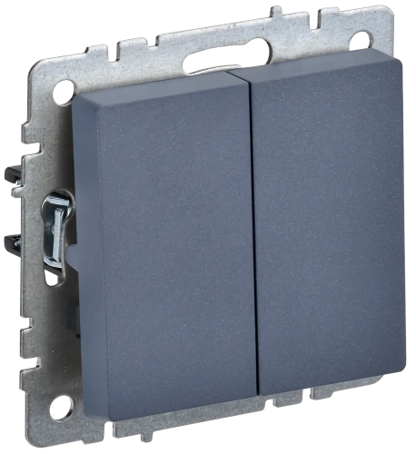 BRITE Выключ. 2-кл. 10А ВС10-2-0-БрМ мар. IEK