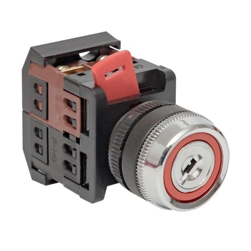 Переключатель АKS-22 черный c замком NO+NC EKF PROxima Переключатель АKS-22 черный c замком NO+NC EKF PROxima