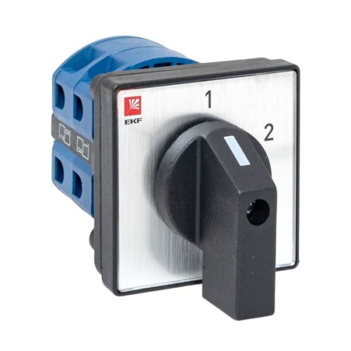 Переключатель кулачковый ПК-1-52 25А 2P "1-2" EKF PROxima Переключатель кулачковый ПК-1-52 25А 2P "1-2" EKF PROxima