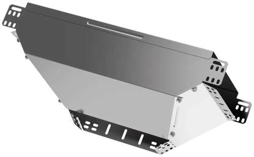 Ответвитель Т-образный верт. вниз боковой 100х100 HDZ IEK