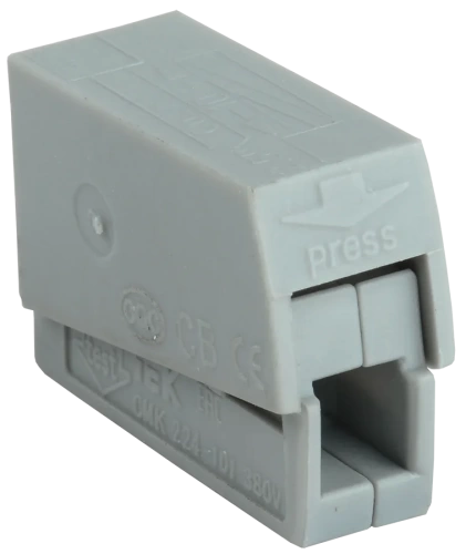 Строительно-монтажная клемма СМК 224-101 IEK Строительно-монтажная клемма СМК 224-101 IEK