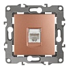 12-3107-14 Эл/ус ЭРА Розетка информационная RJ45, IP20, Эра12, медь