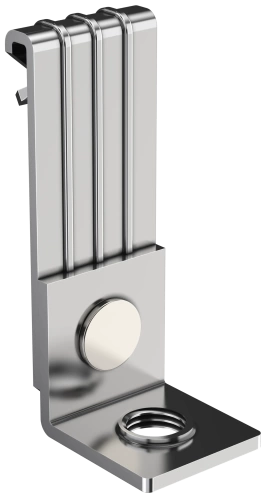 Зажим балочный верт. 1-5мм с отгибом и резьбой М6 HDZ IEK