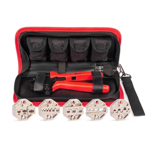 Пресс-клещи с набором матриц CTN (КВТ) Пресс-клещи с набором матриц CTN (КВТ)