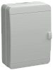 TEKFOR Корпус пласт. КМПн-24 IP65 сер. непрозр. дверь IEK