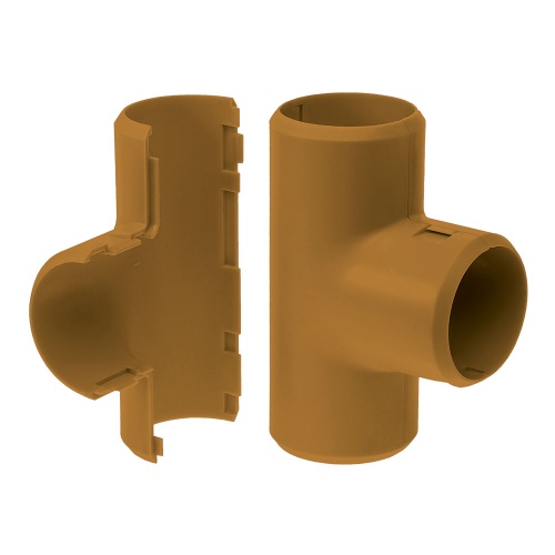 Тройник разборный бук д20 (5шт/400шт уп/кор) Промрукав Тройник разборный бук д20 (5шт/400шт уп/кор) Промрукав