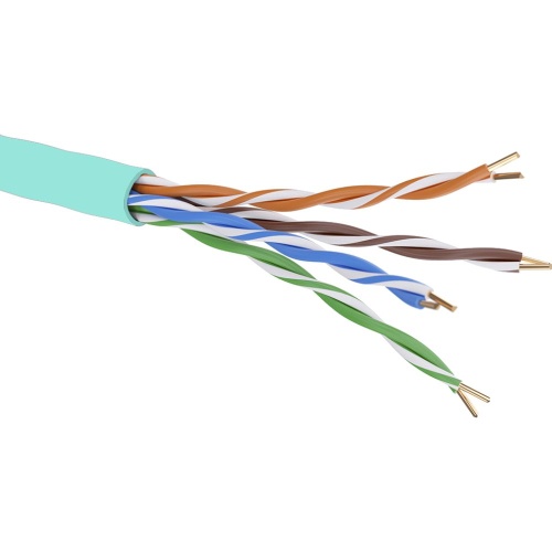 Кабель CAT 6A U/UTP, оболочка нг(А)-HF, катушка 500 м