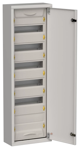 TITAN 5 Корпус мет. ЩРн-72 (1х72) 960х310х140 IP31 сер IEK