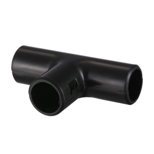 TI20G Тройник (2 част.) для труб D25мм, цвет чёрный (1уп = 50шт)Экопласт