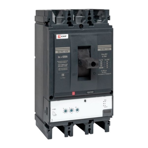 Выключатель автоматический ВА-99C 630/630А 3P 45кА EKF Выключатель автоматический ВА-99C 630/630А 3P 45кА EKF