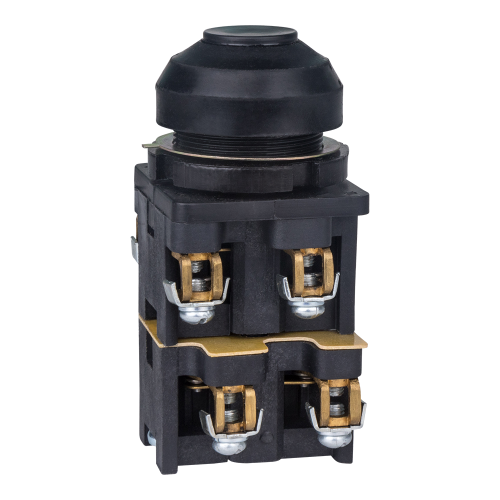 Выключатель кнопочный КЕ 082-У2-исп.3-КЭАЗ (черный) Выключатель кнопочный КЕ 082-У2-исп.3-КЭАЗ (черный)