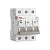 Выключатель автоматический AV-10 3P 50A (B) 10kA EKF AVERES