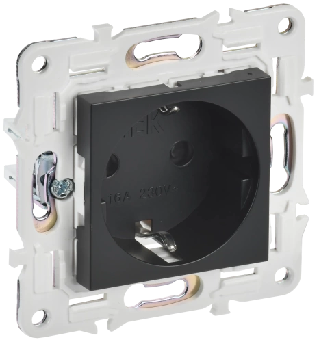 SKANDY Роз. с з/к/ш 16А SK-R04Bl черн. IEK