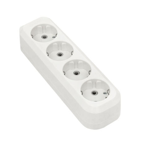 Колодка 4 гн. 16А 3,5кВт с/з Эксперт EKF PROxima