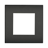Рамка 1-постовая (черный бархат) LK45