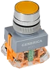 Кнопка D7-11T d=22мм 1з+1р с фикс. жел. GENERICA