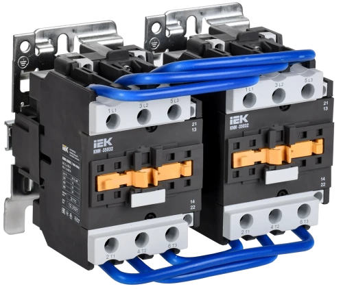 Контактор КМИ-35032 реверс 50А 230В/АС3 2НО;2НЗ IEK