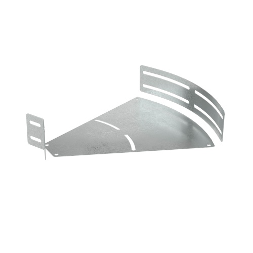 Горизонтальный изменяемый угол СРО 0-45град. 100x150, 1,2мм, в комплекте с крепежными элементами необходимыми для монтажа