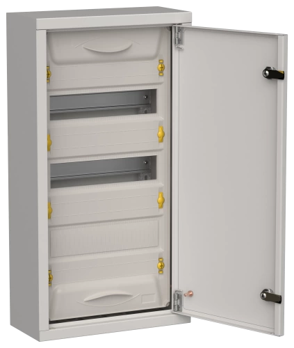 TITAN 5 Корпус мет. ЩРн-36 (1х36) 585х310х140 IP31 сер IEK