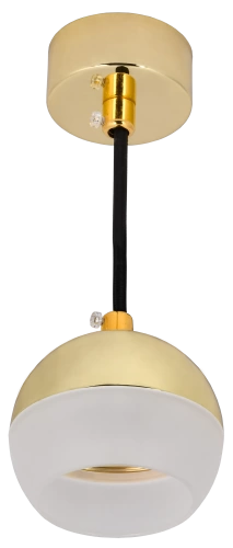 Светильник 4012 подвесной GX53 золото IEK