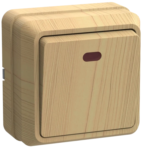 ВС20-1-1-ОС Выключатель 1кл с инд. 10А откр.уст. ОКТАВА (сосна) ИЭК ВС20-1-1-ОС Выключатель 1кл с инд. 10А откр.уст. ОКТАВА (сосна) ИЭК