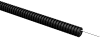 ELASTA Труба гофр. ПВХ d=16мм с зондом черная (100м) IEK