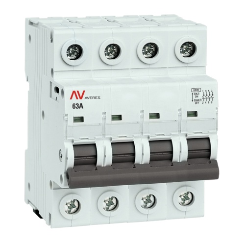 Выключатель нагрузки AVN 4P 63A EKF AVERES Выключатель нагрузки AVN 4P 63A EKF AVERES
