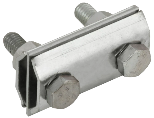 Заж. соед. двойн. сквозной пр.-пр. 8мм нерж. сталь IEK Заж. соед. двойн. сквозной пр.-пр. 8мм нерж. сталь IEK