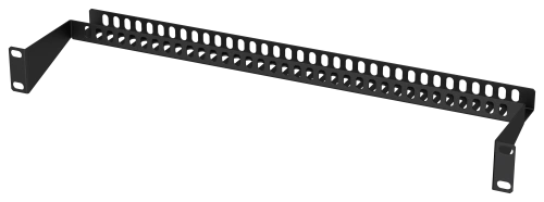 ITK Органайзер кабельный 1U задний черный ITK Органайзер кабельный 1U задний черный