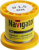 Припой Navigator 93 077 NEM-Pos02-61K-1.5-K50 (ПОС-61, катушка, 1.5 мм, 50 гр)