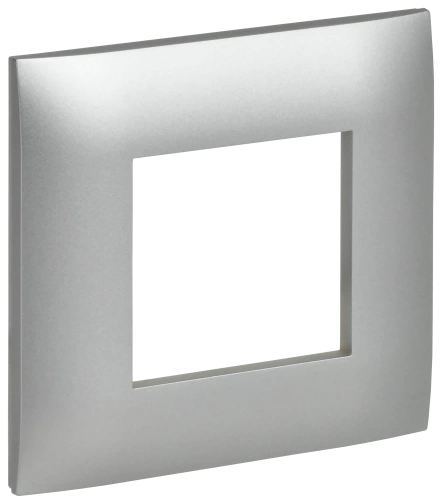 SKANDY Рамка 1-мест. SK-F01S сереб. IEK