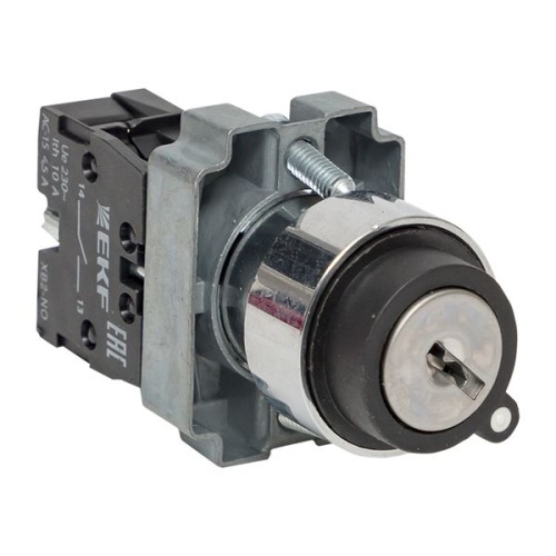 Переключатель BG21 2P с замком не возвратный NO EKF PROxima Переключатель BG21 2P с замком не возвратный NO EKF PROxima