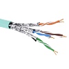 Кабель CAT 6А, U/UTP, Hг(A)-LSLTx, бухта 500м, аква