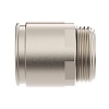 Муфта труба-коробка д.32мм, IP66/IP67, М32х1,5, никелированная латунь (упак. 4 шт)