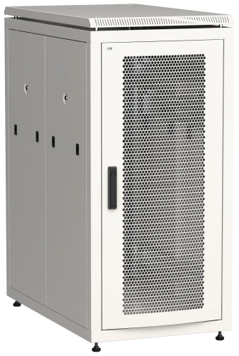 ITK Шкаф сетевой 19" LINEA N 24U 600х1000 мм перфорированные двери серый ITK Шкаф сетевой 19" LINEA N 24U 600х1000 мм перфорированные двери серый