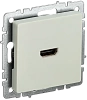 BRITE Роз. HDMI РHDMI-0-БрКр беж. IEK