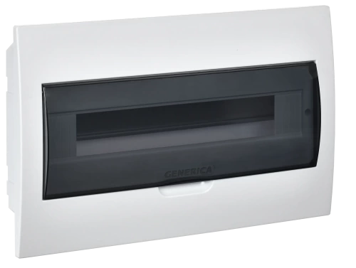 Бокс в нишу ЩРВ-П-18 модулей пластик IP41 GENERICA