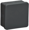 Коробка расп. КМ42435 о/п 80х80х40мм IP67 8 вв. черная IEK