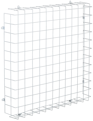 Решетка защитная для LED ДВО 660х660х95мм белая IEK