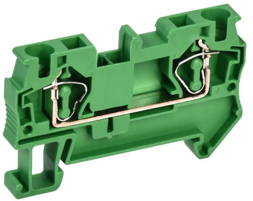 Клемма пружинная КПИ 2в-4 41А зеленый IEK