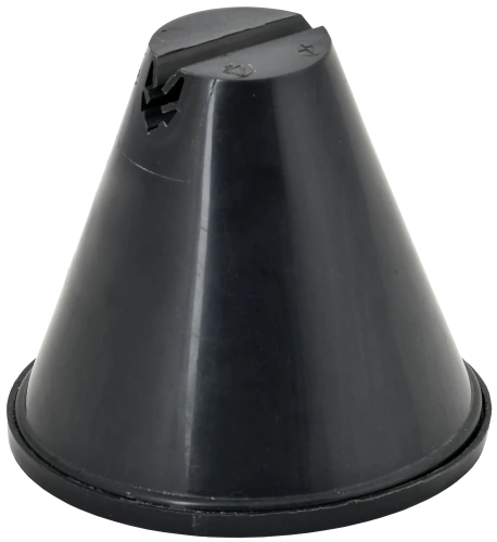 Дер. пр. кр. 8-10мм пл. кр.h=100мм пластик с бет. IEK