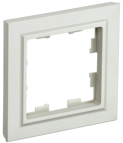 BRITE Рамка 1-мест. РУ-1-БрКр беж. IEK