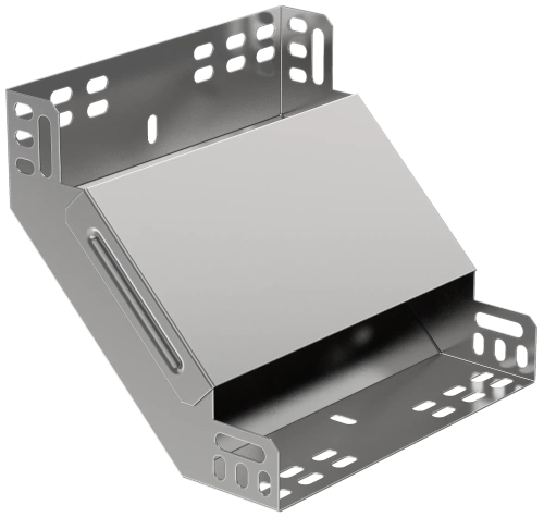 Угол вертикальный внутренний на 90 гр. для лотка 50х200 металлического