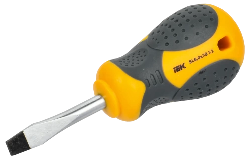 ARMA2L 3 Отвертка SL6,0х38 K1 IEK ARMA2L 3 Отвертка SL6,0х38 K1 IEK