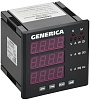 Мультиметр цифр. щит. 3-ф. RS-485 96х96 LED GENERICA