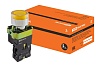 Кнопка BW3561 с подсветкой желтый 1з TDM