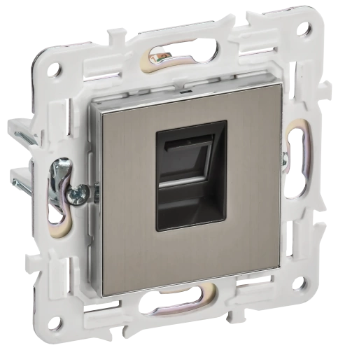 SKANDY Роз. комп. RJ45 кат.5E SK-K01N никель IEK