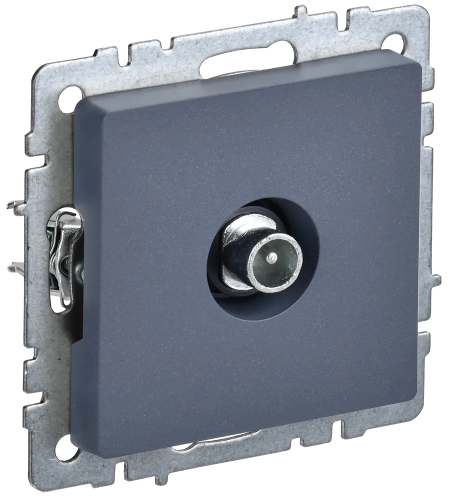 BRITE Роз. TV проходная РТВ10-0-БрМ мар. IEK BRITE Роз. TV проходная РТВ10-0-БрМ мар. IEK